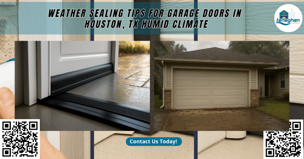 Weather Sealing Tips for Garage Doors in Houston, TX's Humid Climate - Leneghan Garage Doors