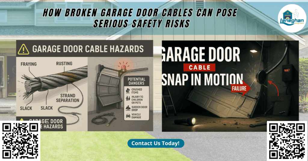 How Broken Garage Door Cables Can Pose Serious Safety Risks - Leneghan Garage Doors